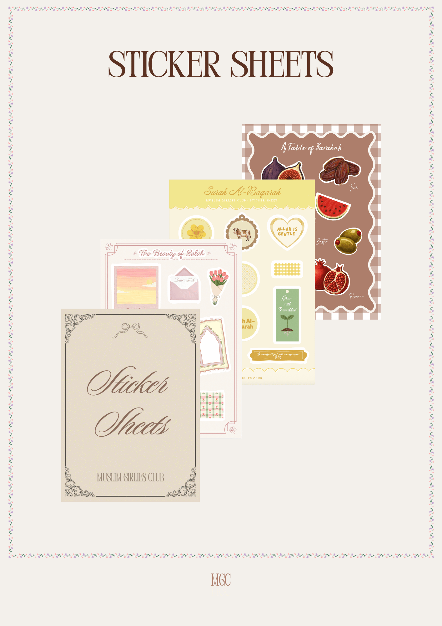 Sticker Sheets